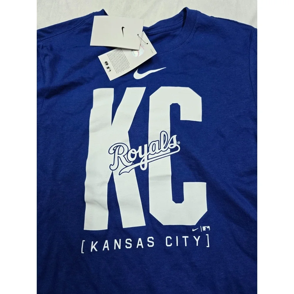 Nike Kansas‎ City Royals Scoreboard T-Shirt Men's S Blue New